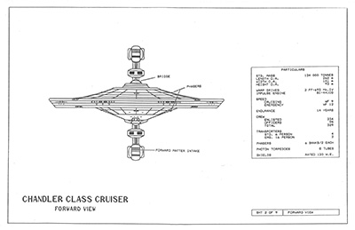 Chandler Class Cruiser General Plans