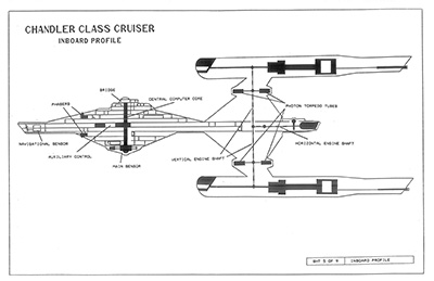 Chandler Class Cruiser General Plans