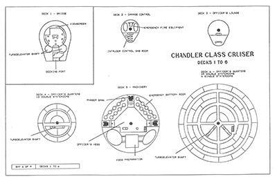 Chandler Class Cruiser General Plans