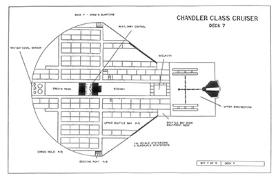 Chandler Class Cruiser General Plans