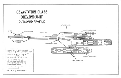 Chandler Class Cruiser General Plans