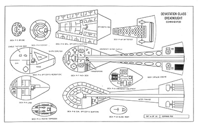 Chandler Class Cruiser General Plans