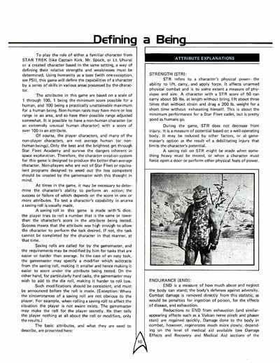 Star Trek: The Role Playing Game (FASA 2001)