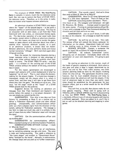 Star Trek: The Role Playing Game (FASA 2001)