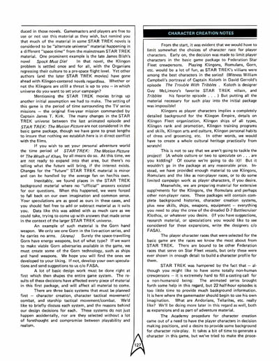 Star Trek: The Role Playing Game (FASA 2001)