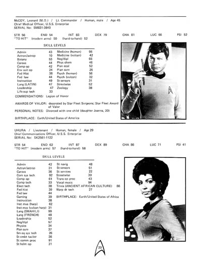 Star Trek: The Role Playing Game (FASA 2001)