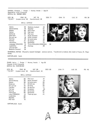 Star Trek: The Role Playing Game (FASA 2001)