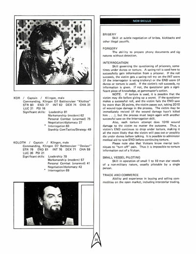 Star Trek: The Role Playing Game (FASA 2001)