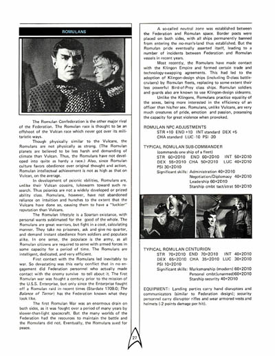 Star Trek: The Role Playing Game (FASA 2001)