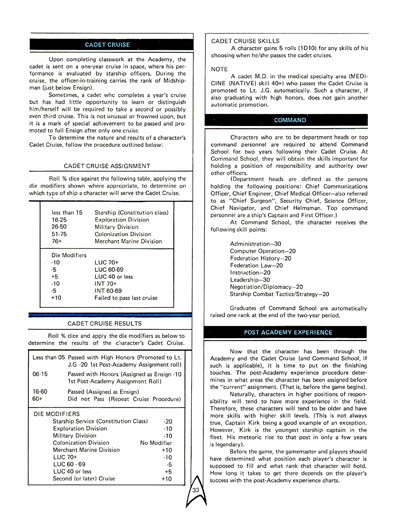 Star Trek: The Role Playing Game (FASA 2001)