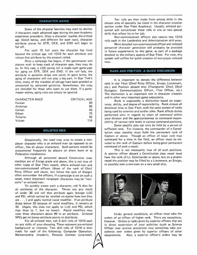 Star Trek: The Role Playing Game (FASA 2001)