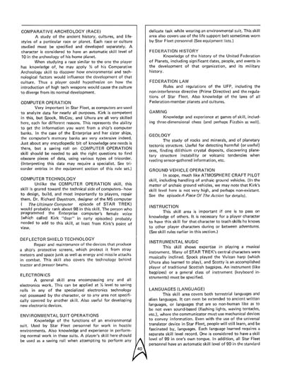 Star Trek: The Role Playing Game (FASA 2001)