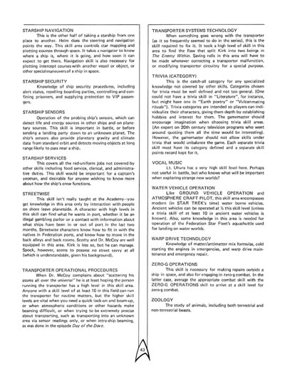 Star Trek: The Role Playing Game (FASA 2001)
