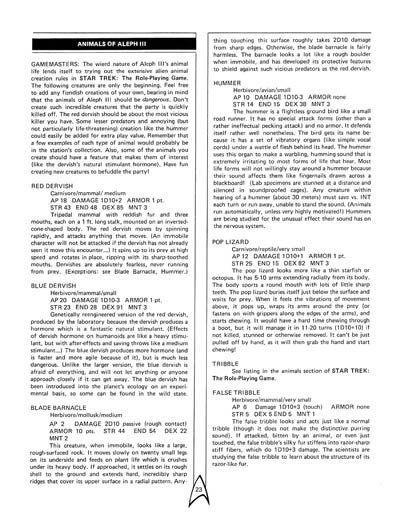 Star Trek: The Role Playing Game (FASA 2001)