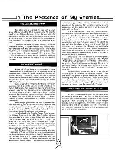 Star Trek: The Role Playing Game (FASA 2001)