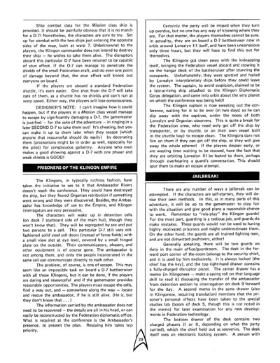 Star Trek: The Role Playing Game (FASA 2001)