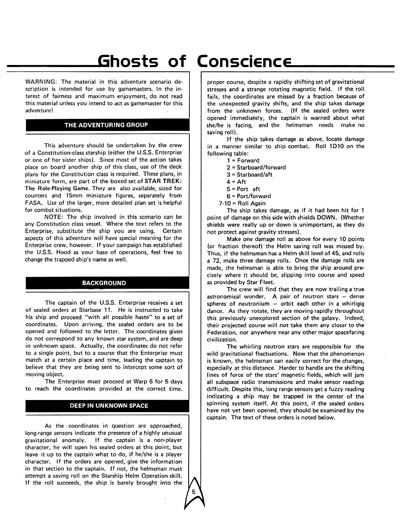 Star Trek: The Role Playing Game (FASA 2001)