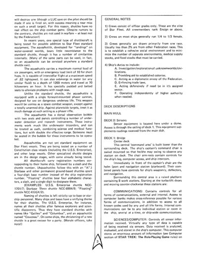 Star Trek: The Role Playing Game (FASA 2001)