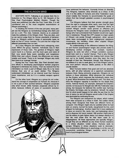 The Klingons: Star Fleet Intelligence Manual (FASA 2002)