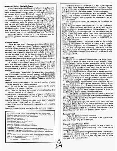 Star Trek: The Role Playing Game - Second Edition (FASA 2004)