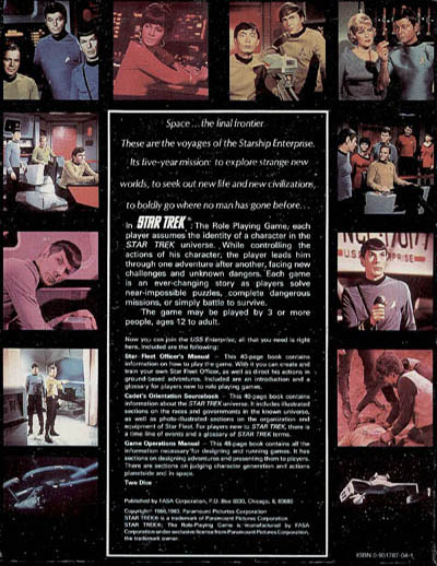 Star Trek: The Role Playing Game - Second Edition (FASA 2004)