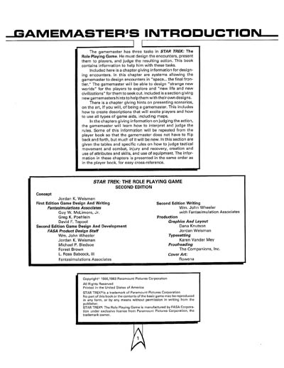 Star Trek: The Role Playing Game - Second Edition (FASA 2004)
