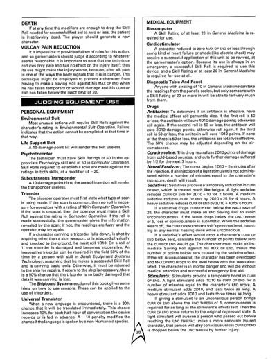 Star Trek: The Role Playing Game - Second Edition (FASA 2004)
