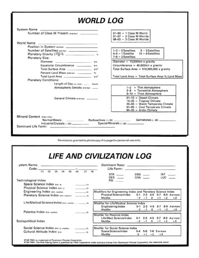Star Trek: The Role Playing Game - Second Edition (FASA 2004)