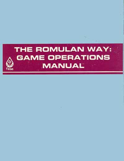 The Romulans (Starfleet Intelligence Manual & Game Operations Manual) (FASA 2005)