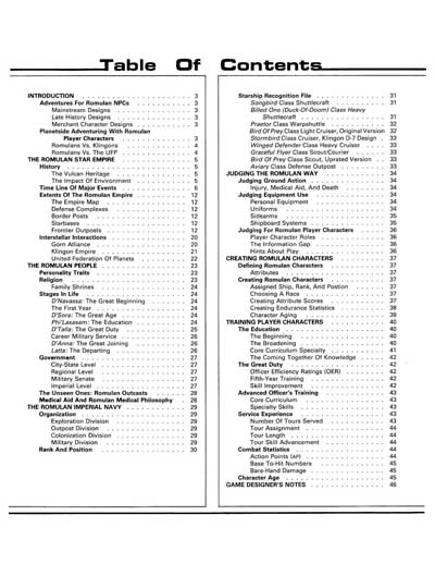 The Romulans (Starfleet Intelligence Manual & Game Operations Manual) (FASA 2005)
