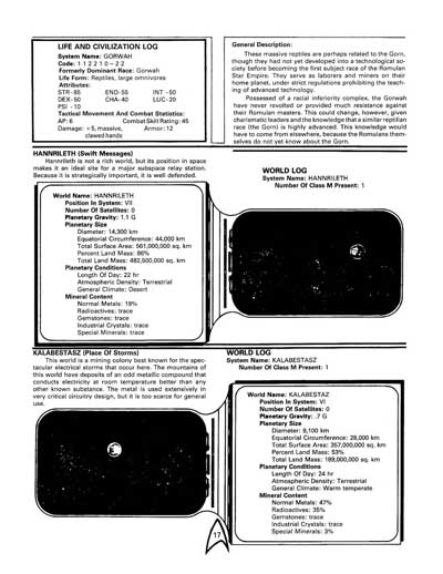 The Romulans (Starfleet Intelligence Manual & Game Operations Manual) (FASA 2005)