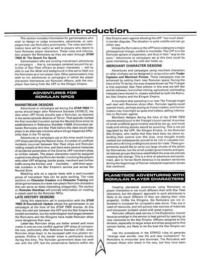 The Romulans (Starfleet Intelligence Manual & Game Operations Manual) (FASA 2005)