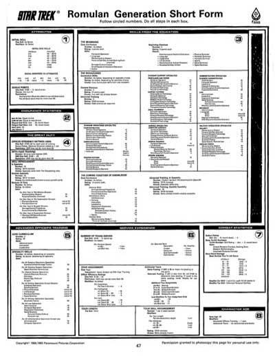 The Romulans (Starfleet Intelligence Manual & Game Operations Manual) (FASA 2005)