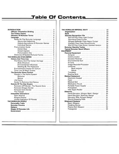 The Romulans (Starfleet Intelligence Manual & Game Operations Manual) (FASA 2005)