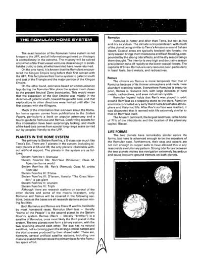 The Romulans (Starfleet Intelligence Manual & Game Operations Manual) (FASA 2005)
