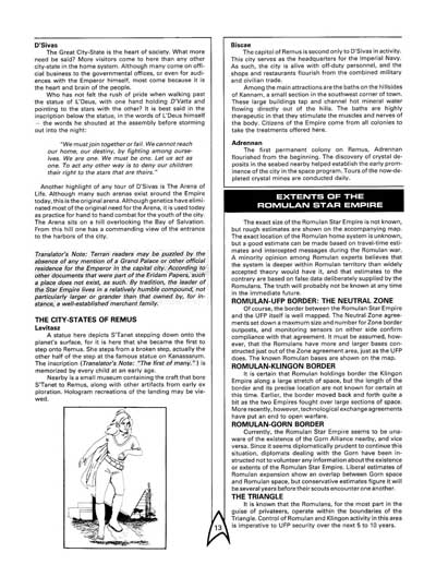 The Romulans (Starfleet Intelligence Manual & Game Operations Manual) (FASA 2005)