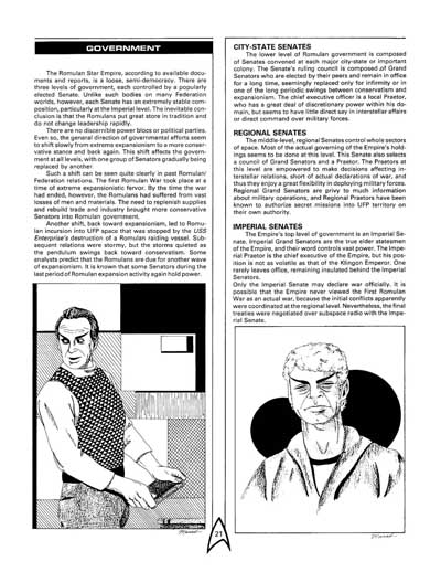 The Romulans (Starfleet Intelligence Manual & Game Operations Manual) (FASA 2005)