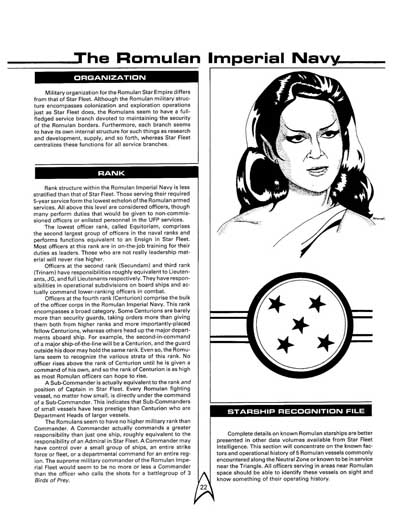 The Romulans (Starfleet Intelligence Manual & Game Operations Manual) (FASA 2005)