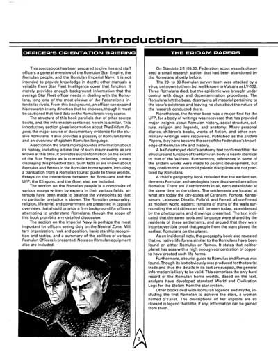 The Romulans (Starfleet Intelligence Manual & Game Operations Manual) (FASA 2005)