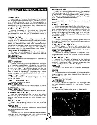 The Romulans (Starfleet Intelligence Manual & Game Operations Manual) (FASA 2005)