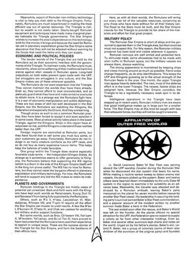 Star Trek RPG: The Triangle (FASA 2007)