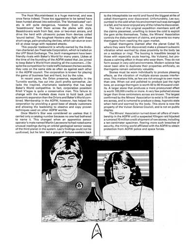 Star Trek RPG: The Triangle (FASA 2007)