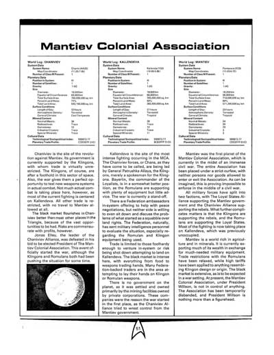 Star Trek RPG: The Triangle (FASA 2007)
