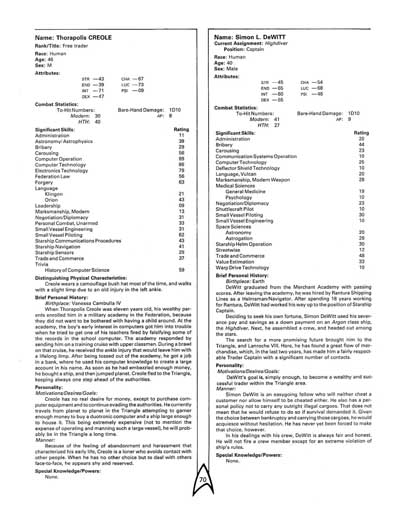 Star Trek RPG: The Triangle (FASA 2007)