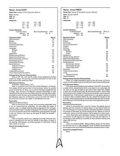 Star Trek RPG: The Triangle (FASA 2007)