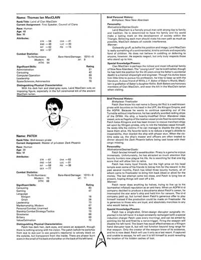 Star Trek RPG: The Triangle (FASA 2007)