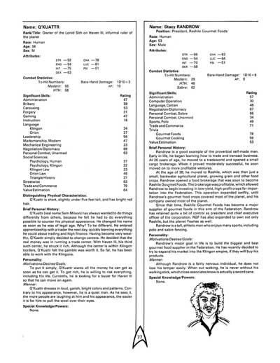 Star Trek RPG: The Triangle (FASA 2007)