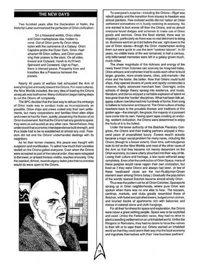Star Trek RPG: The Orions - Book of Common Knowledge (FASA 2007)