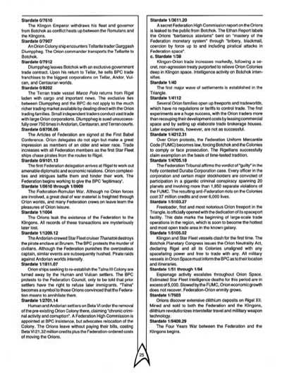 Star Trek RPG: The Orions - Book of Common Knowledge (FASA 2007)