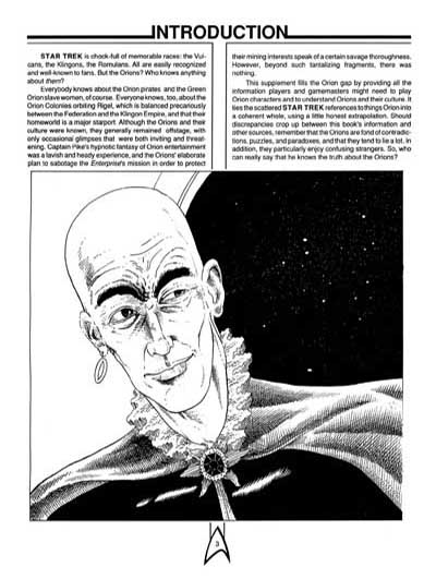 Star Trek RPG: The Orions - Book of Common Knowledge (FASA 2007)
